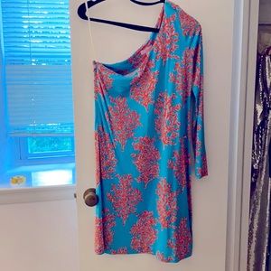 One should cotton/silk blend Lilly Pulitzer dress